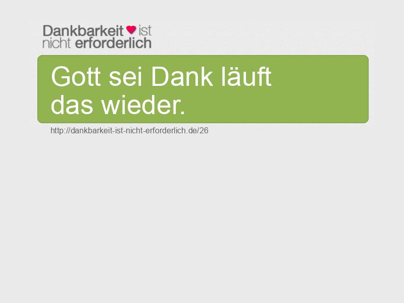 Gott sei Dank läuft das wieder.